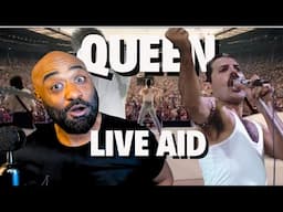 Professional Actor Reacts | Queen - Live Aid | This Performance Hits Different [Reupload]