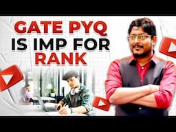 GATE PYQ is Imp for Rank #gateprepration #pyqstrategy #gateacademy