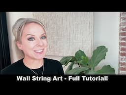 DIY - Wall String Art - Full Tutorial
