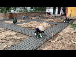 Explore The House Foundation: Install Steel Foundations Properly, Each Iron Bar Has Its Own Use