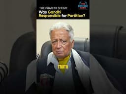 Was Gandhi ji responsible for Partition?