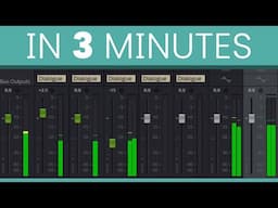 DaVinci Resolve Fairlight Bussing In 3 Minutes
