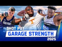 Jordan West GOES Deep! | Garage Strength Shot Put Meet (Full Competition)
