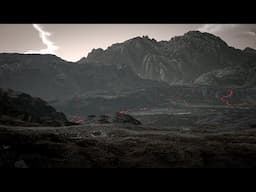 World Forge Lava Landscape - Nanite Displacement || Landscape Render in Unreal Engine 5