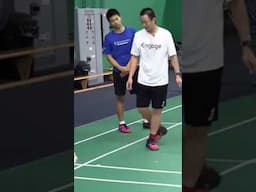 Badminton Backcourt Footwork Drill - Coach Hendry Winarto