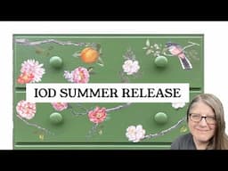 NEW IOD Summer Release 2025 | Projects with Stamps & Transfers | DIY Home Decor