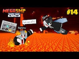 SAMMY RỚT XUỐNG HỒ LAVA KHI LÀM THỬ THÁCH TRONG MEGA SMP MINECRAFT | TẬP 14 SINH TỬ