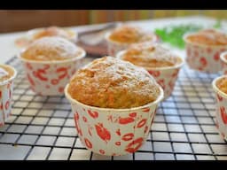 Мягкие и воздушные кексы. Исчезают в одно мгновение. Простой рецепт вкусной выпечки. Морковные кексы