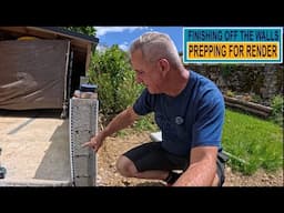 Preparing Block Walls for Render | Disaster strikes!