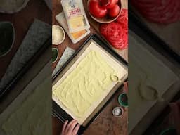 Cheese, Tomato & Pesto Tart