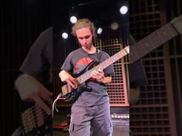 Riccardo Oliva - Matteo Mancuso bassist demos the Bass Whammy Pedal #bass #bassfeatured #bassguitar