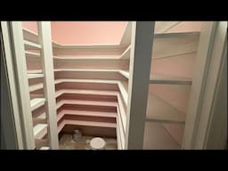 DIY Walk-in Shoe Closet || Turning A Spare Bedroom into a walk-in closet Home Improvement Serie