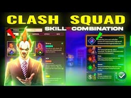 CS ranked Combination 2025 | Best Character Combination for CS rank | Best Combination