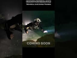 WORKING ON OUR NEW VIDEO #sidemount #ghostdiversvideos #cavediving