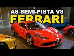 TODAS as FERRARIS V8 SEMI-PISTA reunidas pela PRIMEIRA VEZ em um SHOWROOM no BRASIL!