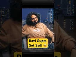 RAVI GUPTA GOT SAD!  🥺 #shorts