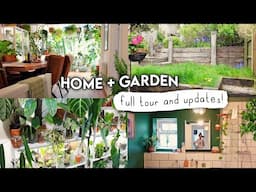 A Little Tour of Our New Home + Garden 🌿 Houseplant Collection WALKTHROUGH