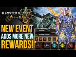 Monster Hunter Wilds - New Event Adds Even MORE Amazing Rewards & Arch Tempered Rey Dau Is...