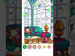 Color By Number  - Sunshine Room #forkids#coloring