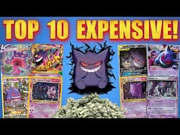 Top 10 Most EXPENSIVE Gengar Pokemon Cards!