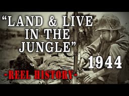 "Land And Live In The Jungle" (1944) Van Heflin WW2 Pacific Survival Film - REEL History
