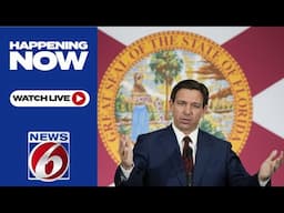 Gov. Ron DeSantis holds news conference in Miramar