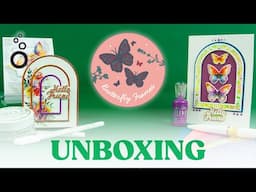 Karen and Leo Unbox The Butterfly Frames Tonic Craft Kit | Tonic Studios