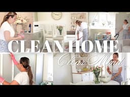 WEEKLY RESET | cleaning the entire house, fridge deep clean, food shop, mindset refresh, speed clean