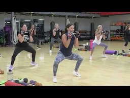 Cathe Friedrich's #543 Lower Body Sizzle Live Workout