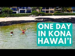 One Day in Kona Hawaii | Exploring Kona's Sea Horse Farm, Coffee, Luau, and More!