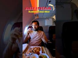 New Air India Business Class Food Review✈️ 🍽️ 🍲