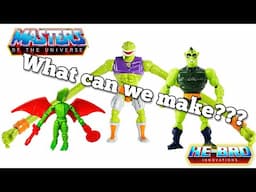 What can we make with these 3 figures, He-Man Micronauts mashup!!! Masters of the Universe