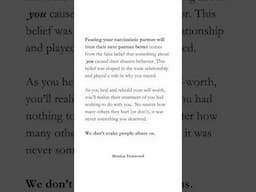 Fearing your narcissistic partner #unhealthyrelationships #emotionaldamage #toxicrelationships