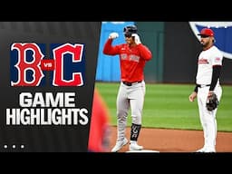 Red Sox vs. Guardians Game 2 Highlights (4/26/25) | MLB Highlights