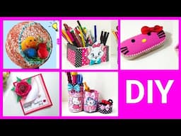 DIY Desk Organizer || Cute Craft Idea || Art & Craft