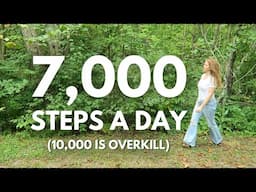 I Walked 7,000 Steps a Day for 8 Months (10,000 is overkill)