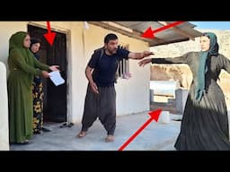 "Request for freedom; Farzanah's confrontation with Ali's violence to sign the divorce papers"