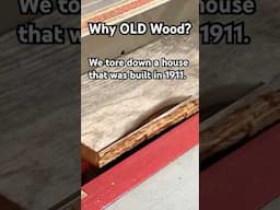 Isn’t it REWARDING to repurpose old material & save money, while creating something beautiful? #wood