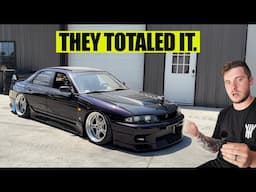 A Shop TOTALED My R33 GT-R Sedan... I'm Heartbroken