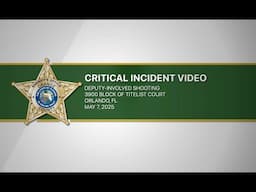Critical Incident-Wednesday, May 7, 2025