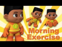 Morning Exercise | Learning Videos for Kids | Super Geek Heroes