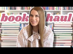 HUGE spring book haul 🌸 literary fiction, 2025 prize books, translated fiction, horror, + more!