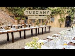 EXPLORING TUSCANY - Wedding at Villa Catignano and top tips for Siena, Pisa and Monteriggioni