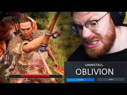 YOU DIE = YOU UNISNTALL - Oblivion Remastered Hardcore (VOD)