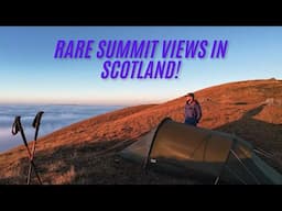 A Rare View On A Winter Summit Camp!