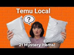 Checking Out Mystery Overstock Inventory From TEMU LOCAL | 5/26/25 | 21 Unknown Items!