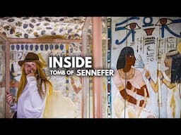 Egypt's MOST Colorful Tomb - As if they painted it yesterday! (Sennefer TT96)