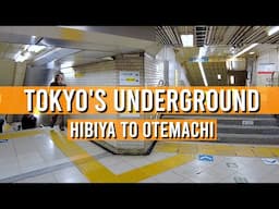 Tokyo's Underground - Hibiya, Ginza, Tokyo Station, Otemachi | JAPAN WALKING TOURS
