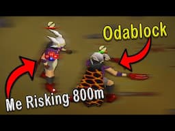 Risking 800m Against Oldschool RuneScape's Toughest PvPer
