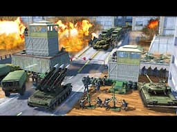 Largest Modern German Army BRIDGE SIEGE in Army Building BATTLE SIMULATOR! - Gates of Hell